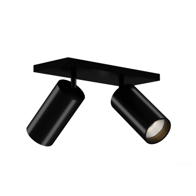Накладной Светильник HOKASU Tube DUO (85-130/ral9005 – 40w/4098/38deg)