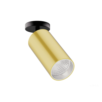 Накладной светильник HOKASU Tube ON (85-130/gold – 20w/4090/15deg)
