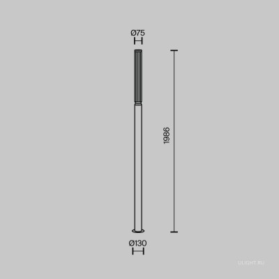 Ландшафтный светильник Outdoor O593FL-L20GF3K