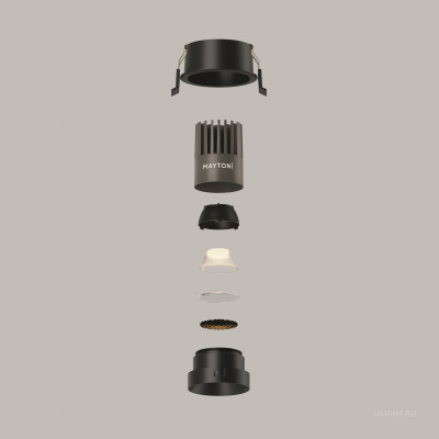 Встраиваемый светильник Technical DL115-10W-2.7K-B