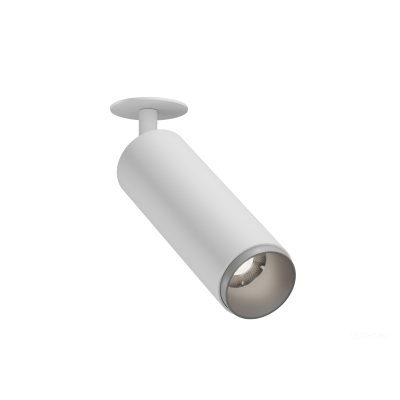 Встраиваемый светильник HOKASU Tube IN Zoom (55-120/ral9003 – 10w/2790/12-50deg)