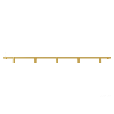 Подвесной светильник HOKASU PL9 (GOLD/2500mm – D55/140mm/4K/50W/38deg)