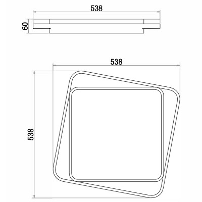 Потолочный светильник Freya FR10030CL-L88W