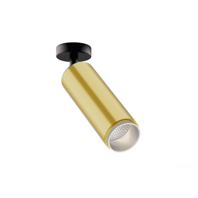 Накладной светильник HOKASU Tube ON Zoom (55-120/gold – 10w/4090/12-50deg)