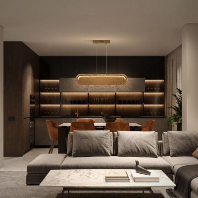 Подвесной светильник Freya FR6182PL-L18BS