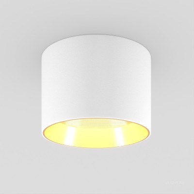 Светильник SP-BISCOTTO-R120-12W Warm3300-MIX (WH-GD, 80 deg, 230V) (Arlight, IP54 Металл, 5 лет)