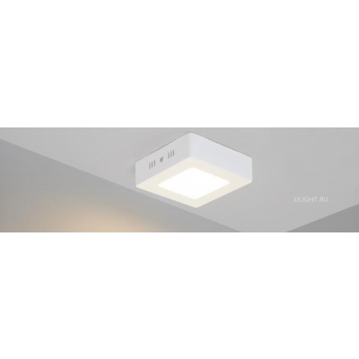 Светильник SP-S145x145-9W Day White (Arlight, IP20 Металл, 3 года)