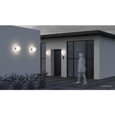 Уличный настенный светильник Outdoor O598WL-01B1