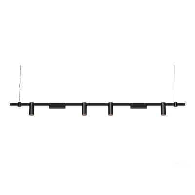 Подвесной светильник HOKASU PL10 (RAL9005/2000mm – 190mm/40deg – D55/140mm – 4K/37W)