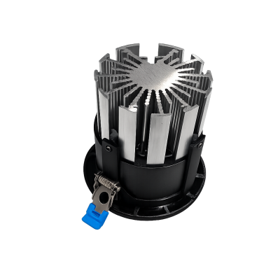 Встраиваемый светильник 6063 MOD80-IN (RAL9005/15deg — 10-30W/3090)