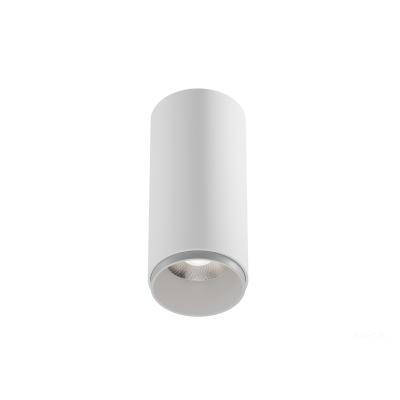 Накладной светильник HOKASU Tube Zoom (85-160/ral9003 – 20w/4098/12-50deg)