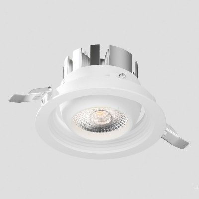 Cветильник HOKASU DOT HS80 IN Spin Prom (RAL9003/60deg — 3K/10-30W/CRI90)