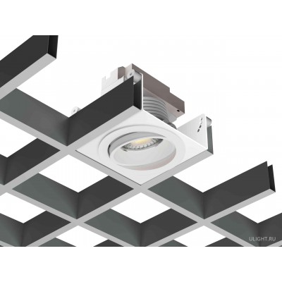 Светильник HOKASU DOT Grilyato-100 Spin DTW noPS (RAL9003/24deg — 2.2-4K/20W)