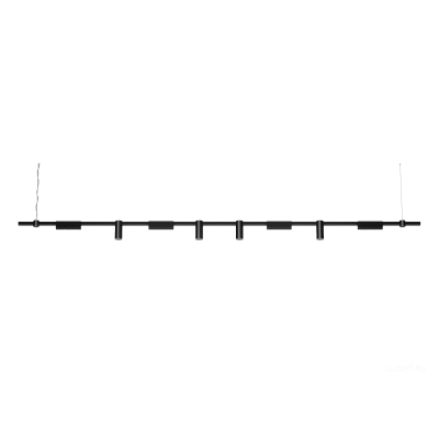 Подвесной светильник HOKASU PL10 (RAL9005/3000mm – 190mm/40deg – D55/140mm – 4K/54W)