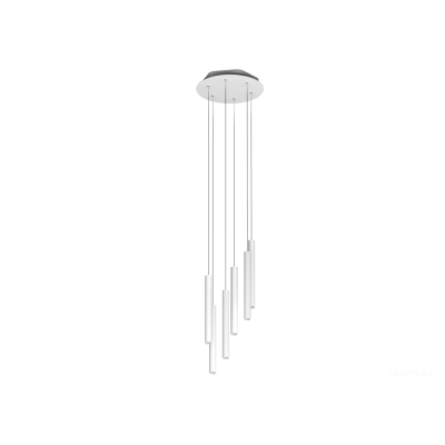 Подвесной светильник HOKASU Tube Cascade (40-320/ral9003 – 42w/4090/15deg)