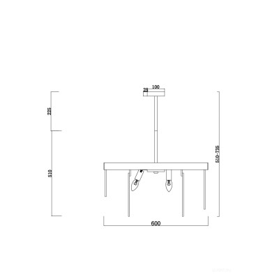 Подвесной светильник Freya FR5104PL-08BS3