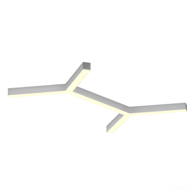 Светильник HOKASU Molecule 35/40 (RAL9003/6x415mm/LT70 — 3K/56W)