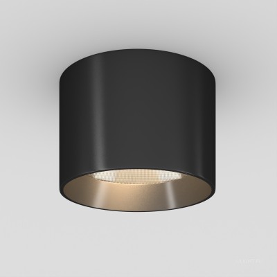 Светильник SP-BISCOTTO-R120-12W Warm3300-MIX (BK, 80 deg, 230V) (Arlight, IP54 Металл, 5 лет)