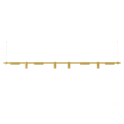 Подвесной светильник HOKASU PL10 (GOLD/2500mm – 200mm/LT70/120deg – D55/140mm – 4K/64W)