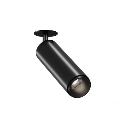 Встраиваемый светильник HOKASU Tube IN Zoom (55-120/ral9005 – 10w/5090/12-50deg)