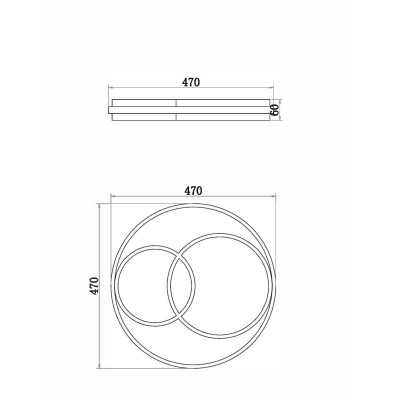Потолочный светильник Freya FR10029CL-L70B