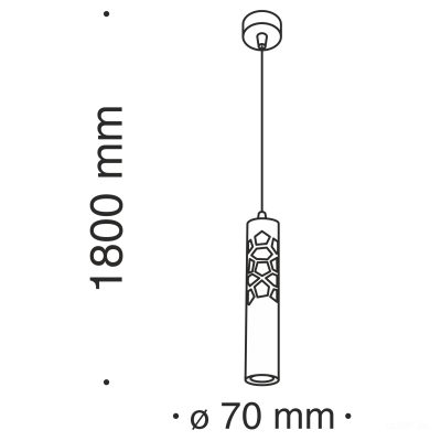 Подвесной светильник Maytoni P037PL-L11W4K