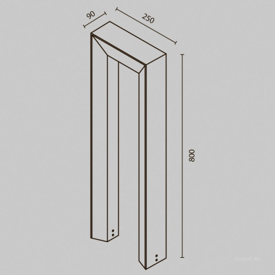 Ландшафтный светильник Outdoor O469FL-L12GF3K