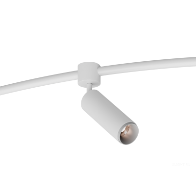 Светильник HOKASU PL12 Tube Zoom (RAL9003/D55/160mm — 4K/10W/12-55deg)