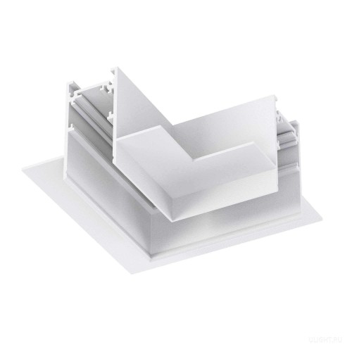 Коннектор угловой MAG-ORIENT-CON-2652-FDW-L90 (WH) (Arlight, IP20 Металл, 3 года)