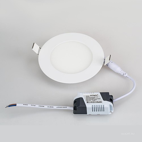 Светильник DL-120M-9W Warm White (Arlight, IP40 Металл, 3 года)
