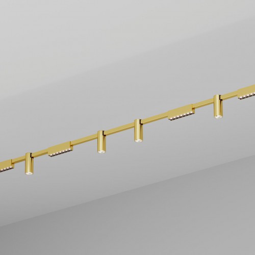 Подвесной светильник HOKASU PL10 (GOLD/2500mm – 190mm/40deg – D55/140mm – 4K/54W)