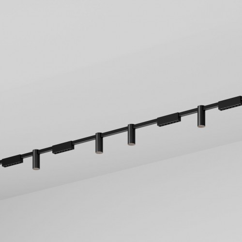 Подвесной светильник HOKASU PL10 (RAL9005/2500mm – 190mm/40deg – D55/140mm – 4K/54W)