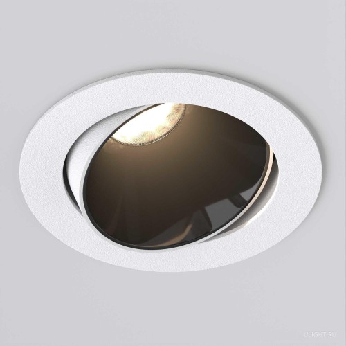 Светильник MS-FORECAST-BUILT-TURN-R102-12W Day4000 (WH-BK, 32 deg, 230V) (Arlight, IP20 Металл, 5 лет)