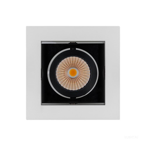 Светильник CL-SNODO-LUM-S102x102-9W Warm3000 (WH-BK, 38 deg) (Arlight, IP20 Металл, 3 года)