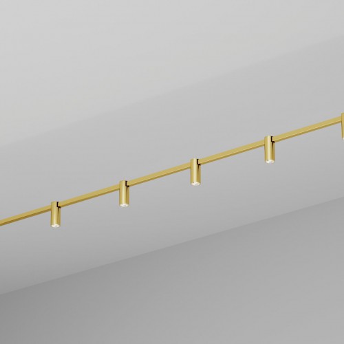 Подвесной светильник HOKASU PL9 (GOLD/3000mm – D55/140mm/4K/60W/38deg)
