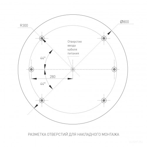 Светильник SP-TOR-PILL-PRISM-R800-94W Warm3000 (WH, 100 deg, 230V) (Arlight, IP20 Металл, 3 года)