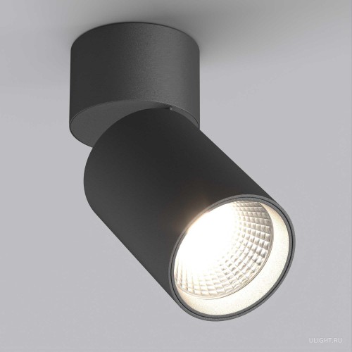Светильник SP-POLO-SURFACE-FLAP-R85-15W Warm3000 (BK-BK, 40 deg) (Arlight, IP20 Металл, 3 года)
