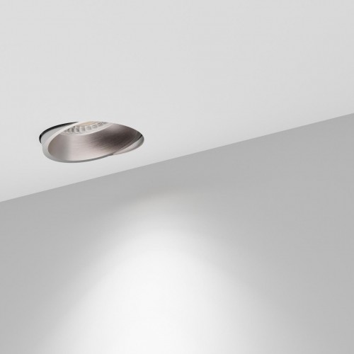 Светильник HOKASU DOT Spin Edgeless (Silver/15deg — 3K/20W/CRI98)