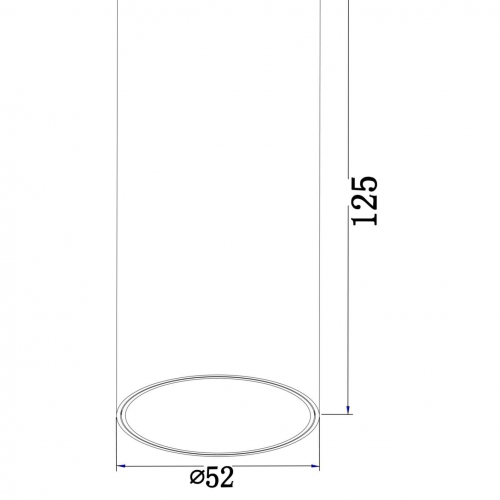 Потолочный светильник Technical C056CL-L12B4K