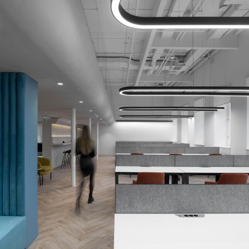 Освещение open space