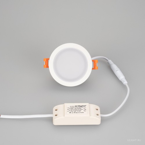 Светодиодная панель LTD-85SOL-5W Warm White (Arlight, IP44 Пластик, 3 года)