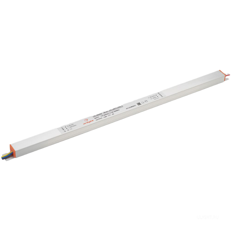 Блок питания ARV-24072-LONG-D (24V, 3A, 72W) (Arlight, IP20 Металл, 2 года)