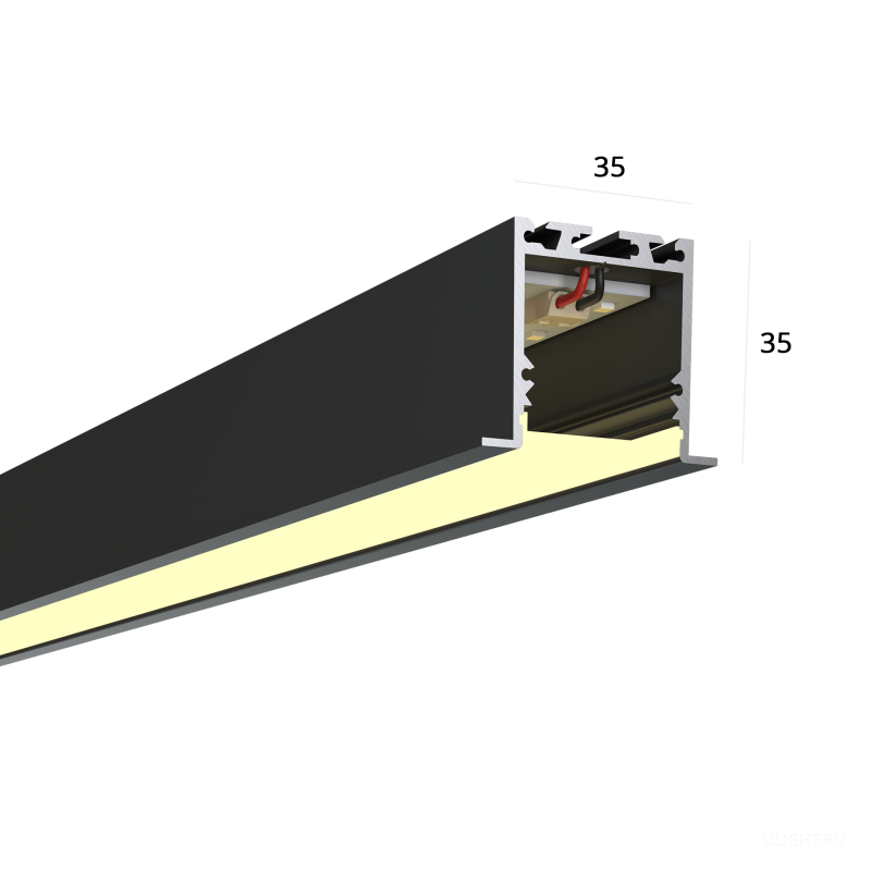 Линейный светильник S35 IN B 3K (16/625)