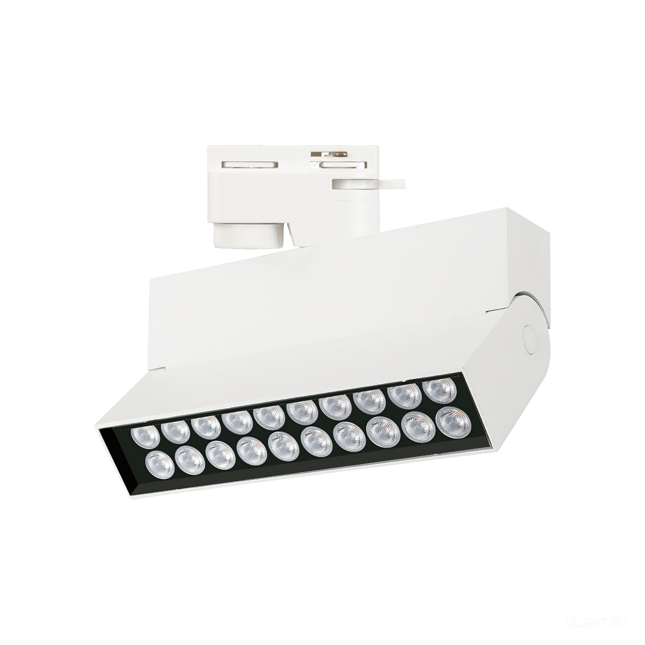 Рекомендован для акцентного освещения в квартирах, офисах, музеях, магазинах с высокими требованиями к качеству света. Высокий индекс цветопередачи (CRI>90) обеспечивает правильную передачу цветовых оттенков, снижает нагрузку на зрение. Установка светильника осуществляется на однофазный трек серии LGD с шиной 2TRA, что позволяет легко менять конфигурацию освещения, свободно перемещая светильник вдоль шины трека. Узкий угол освещения и возможность регулировать направление света позволяют точно расставлять световые акценты.