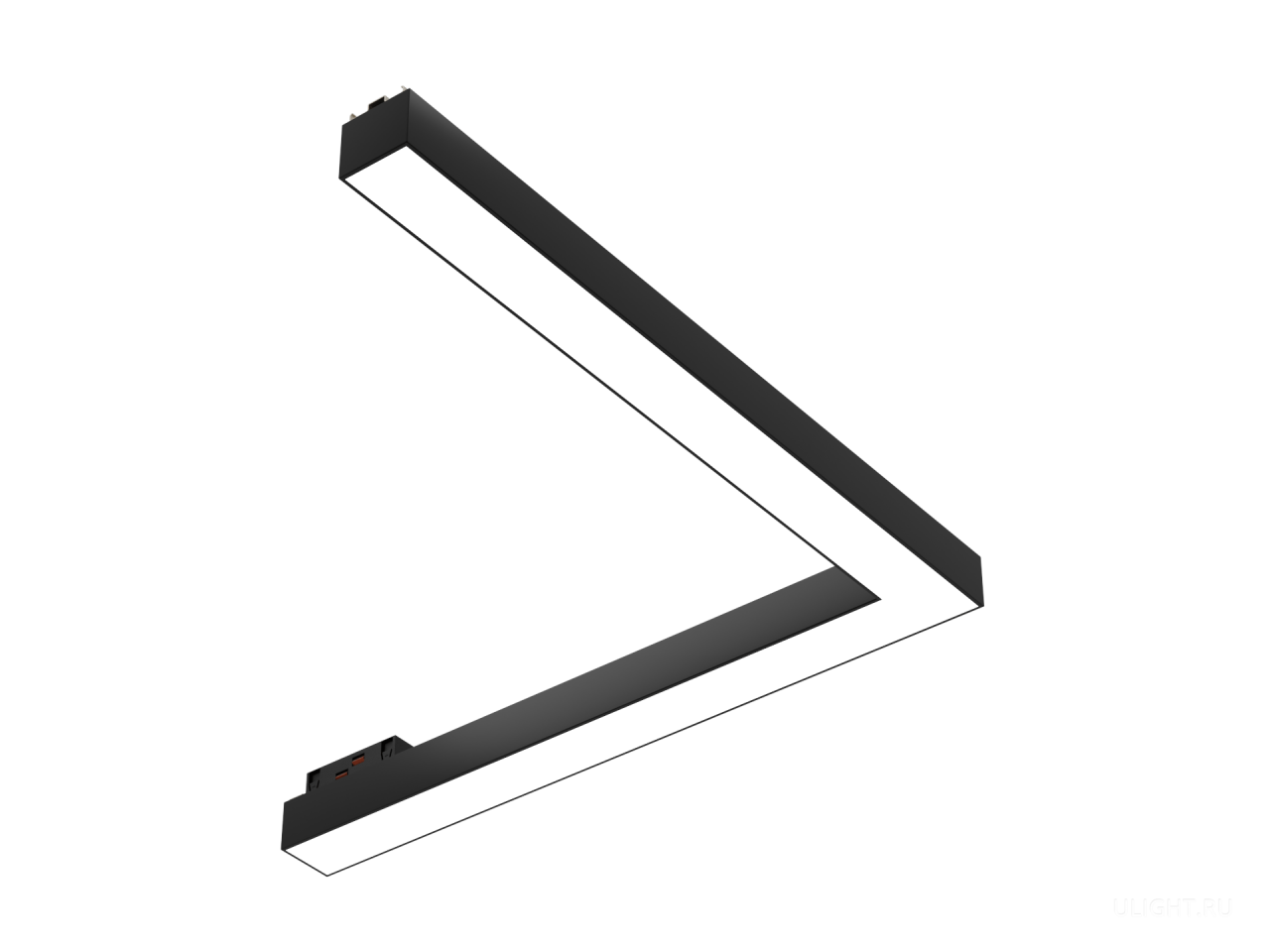 Линейный трековый светильник Fold Angle размещается в углу трека. Благодаря матовому рассеивателю и широкому углу света (120°) светильник обеспечивает высокий уровень зрительного комфорта и исключает слепящий эффект.