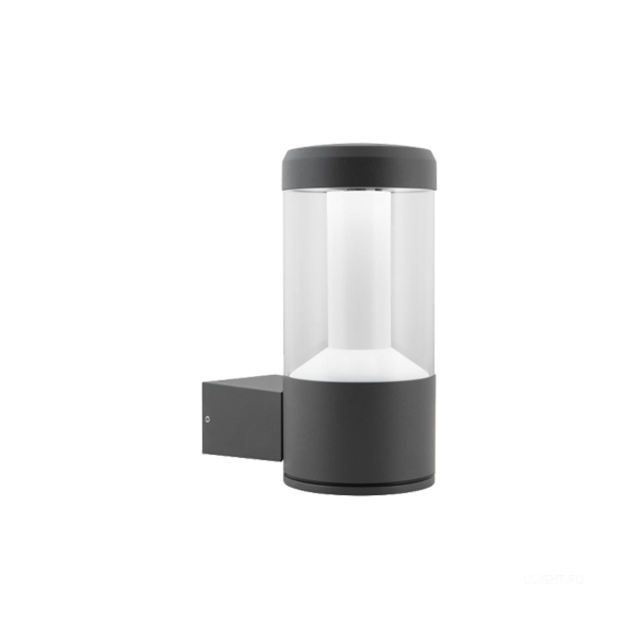Настенный светильник с прозрачной оптической частью, излучающей свет на 360° вокруг светильника. Светильник предназначен для подсветки входных зон зданий и в качестве архитектурнохудожественной подсветки. Корпус светильника выполнен из 
 высококачественного алюминия, покрытого полиэфирной порошковой краской, устойчивой к воздействию агрессивных сред и УФ-излучению, имеет высокую степень защиты от проникновения пыли и влаги. Оптический блок помещен в прозрачную трубу из ударопрочного поликарбоната, обеспечивающую высокую степень защиты от внешних воздействий. Конструкция оптической части светильника обеспечивает заливающую засветку поверхности фасада, прилегающей к нему территории и отсутствие ослепляющего эффекта. 