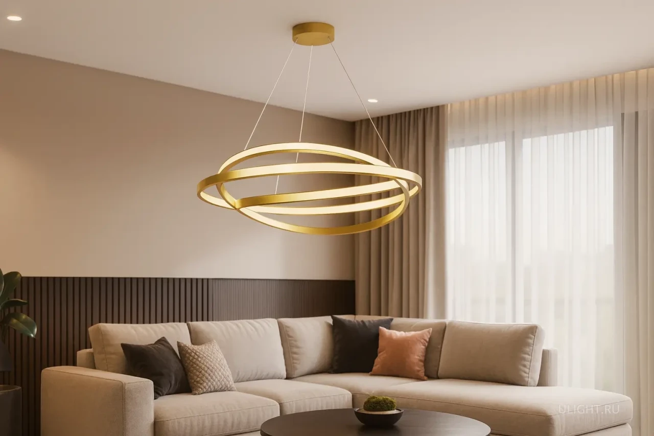 Популярные люстры и светильники для квартир