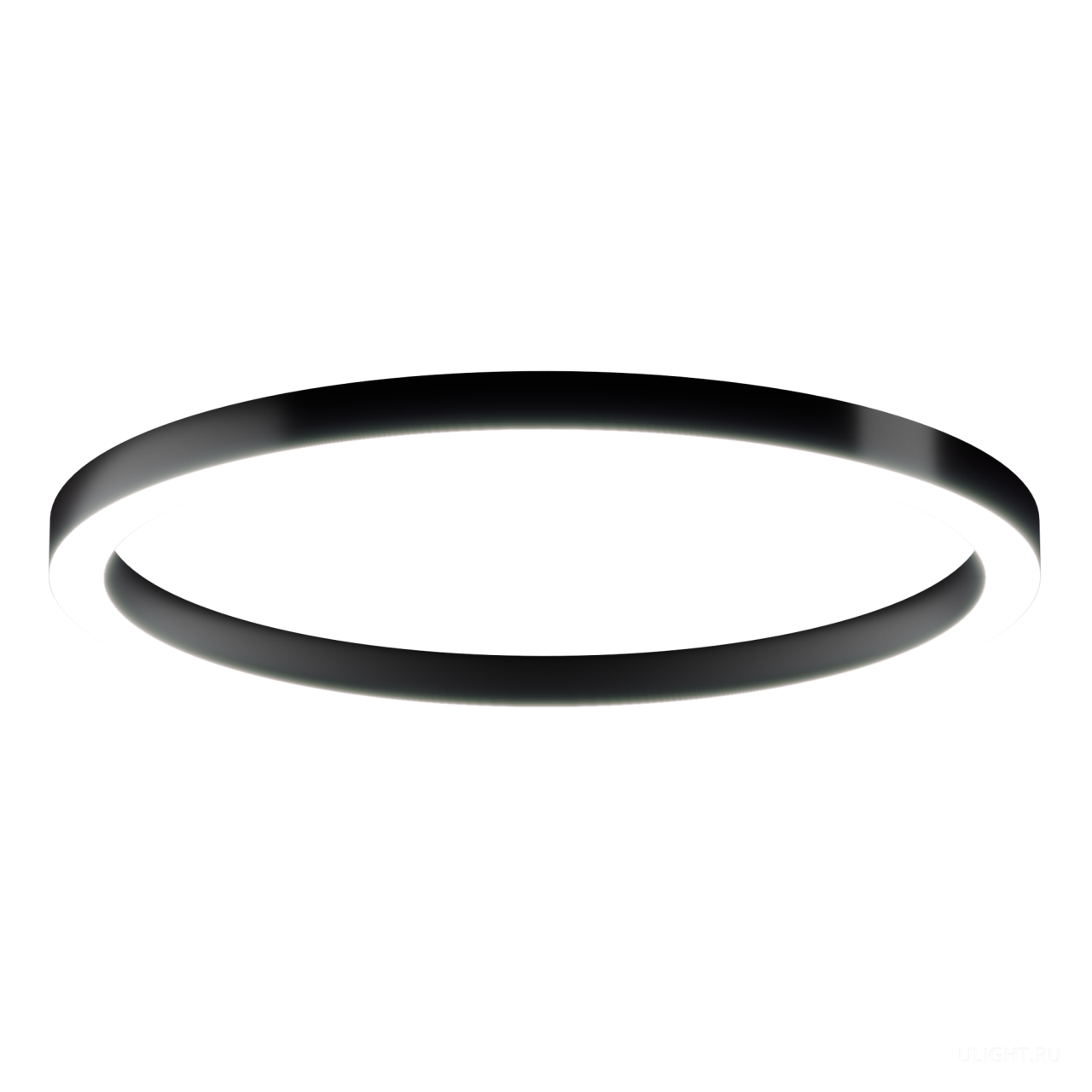 Серия подвесных светодиодных светильников кольцеобразной формы со светодиодной лентой.
