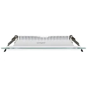 Светодиодная панель LT-S160x160WH 12W Warm White 120deg (Arlight, IP40 Металл, 3 года)