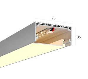 Линейный светильник HOKASU 75/35 noPS (Anod/1000mm/LT70 — 4K/22W)